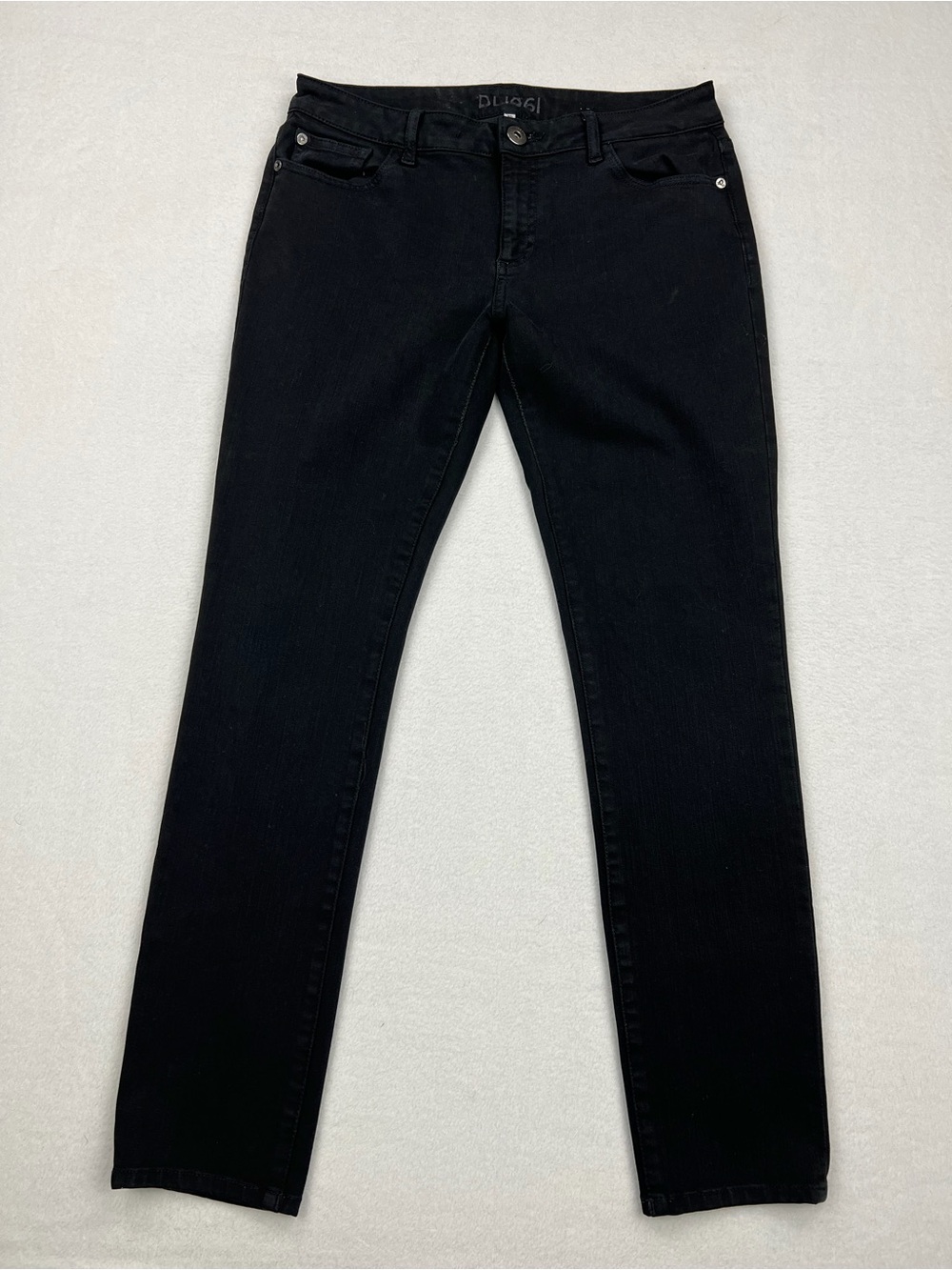 DL1962 Womens Florence Insta Sculpt River Black Wash Denim Jeans Size 30